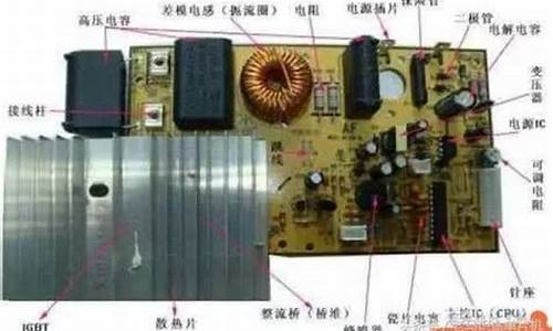 电磁炉各个零件介绍图_电磁炉各个零件介绍图解